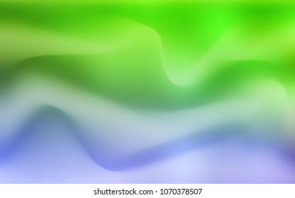 Light Pink, Green vector template with lines, ovals. An elegant bright illustration with gradient. Marble design for your web site.