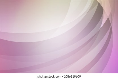 Light Pink, Green vector template with bubble shapes. Shining illustration, which consist of blurred lines, circles. New composition for your brand book.
