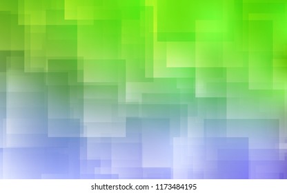 Light Pink, Green vector template with repeated sticks. Glitter abstract illustration with colored sticks. Pattern for ads, posters, banners.