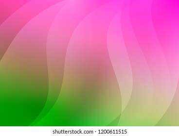 Light Pink, Green vector template with repeated sticks. Shining colored illustration with narrow lines. Smart design for your business advert.