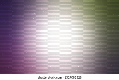 Light Pink, Green vector template with repeated sticks. Lines on blurred abstract background with gradient. Template for your beautiful backgrounds.