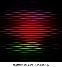 Light Pink, Green vector template with circles. Abstract colorful disks on simple gradient background. New template for your brand book.
