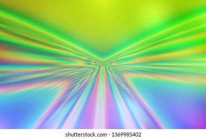 Light Pink, Green vector template with wry lines. Brand new colorful illustration in simple style. A completely new template for your design.