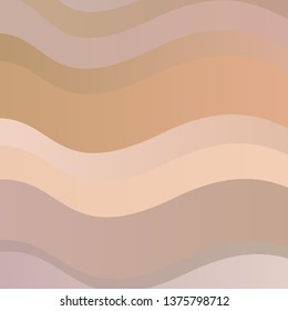 Light Pink, Green vector template with lines. Colorful illustration with curved lines. Pattern for booklets, leaflets.