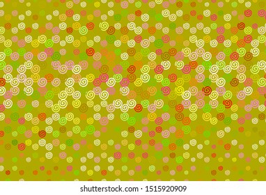 Light Pink, Green vector template with lines. Brand new colorful illustration in simple style. Abstract design for your web site.