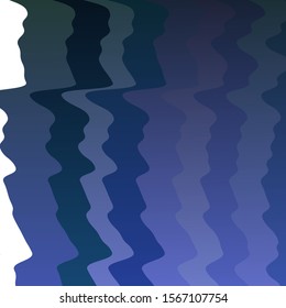 Light Pink, Green vector template with curves. Illustration in halftone style with gradient curves. Pattern for websites, landing pages.