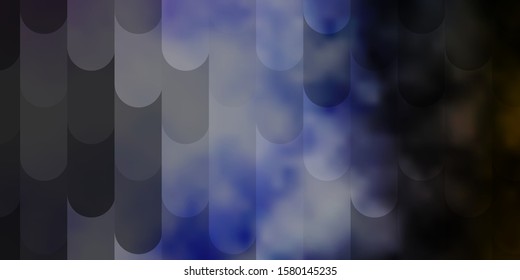 Light Pink, Green vector template with lines. Repeated lines on abstract background with gradient. Template for your UI design.