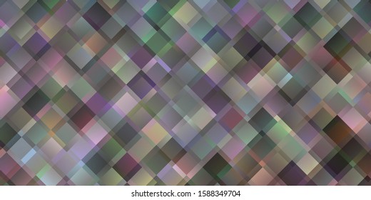 Light Pink, Green vector template with rectangles. Rectangles with colorful gradient on abstract background. Best design for your ad, poster, banner.