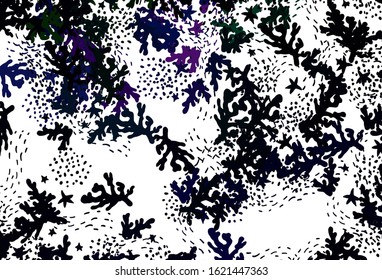 Light Pink, Green vector template with chaotic shapes. Illustration with colorful gradient shapes in abstract style. Simple design for your web site.
