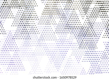 Planta vectorial verde de color rosa claro con cristales, círculos. Decoración de estilo abstracto con líneas, puntos. Diseño inteligente para sus anuncios.