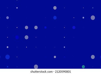 Plantilla vectorial verde rosa claro con círculos. Ilustración abstracta moderna con gotas de agua coloridas. Nueva plantilla para tu libro de marcas.