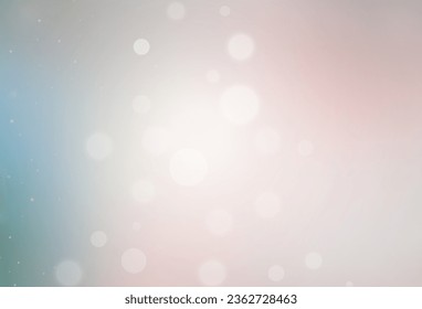 Light Pink, Green vector template in carnival style. Abstract gradient illustration with colorful Christmas things. Pattern for booklets, leaflets of education.