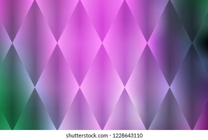 Light Pink, Green vector texture in rectangular style. Modern abstract illustration with colorful rectangles. Modern template for your landing page.