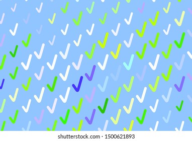 Light Pink, Green vector texture with bent lines. A completely new colorful illustration in simple style. Brand new design for your ads, poster, banner.