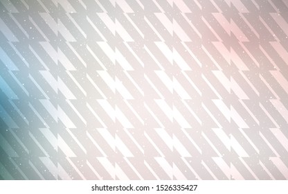 Light Pink, Green vector texture with colored lines. Modern geometrical abstract illustration with Lines. Best design for your ad, poster, banner.