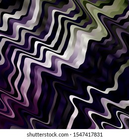 Light Pink, Green vector texture with circular arc. Bright illustration with gradient circular arcs. Design for your business promotion.