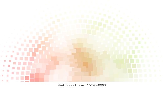 Light Pink, Green vector texture in rectangular style. Rectangles with colorful gradient on abstract background. Pattern for websites, landing pages.