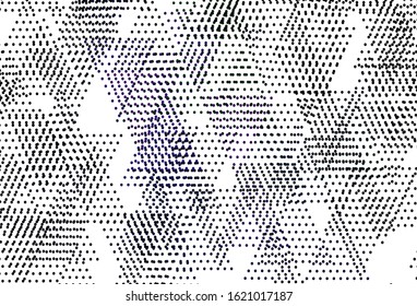 Light Pink, Green vector texture with triangular style with circles. Illustration with set of colorful circles, triangles. Smart design for your adverts.
