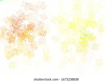 Light Pink, Green vector texture with abstract forms. Simple colorful illustration with abstract gradient shapes. Simple design for your web site.