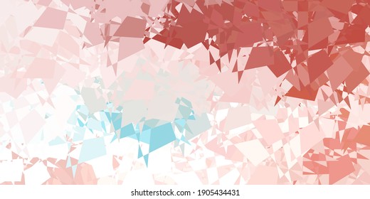 Textura vectorial verde rosa claro con formas memphis. Diseño simple en estilo abstracto con formas degradadas. Diseño elegante para el juego de papel pintado.