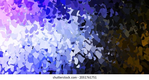 Light pink, green vector texture with memphis shapes. Illustration with colorful shapes in abstract style. Simple illustration for your web site.