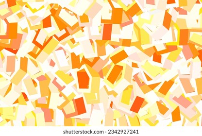Light Pink, Green vector texture with colorful hexagons. Colorful hexagons on blur backdrop. Pattern for your ad, booklets.