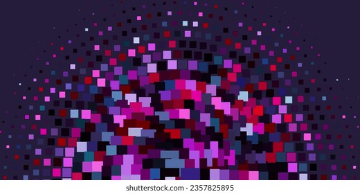 Light Pink, Green vector texture in rectangular style. Modern design with rectangles in abstract style. Template for cellphones.