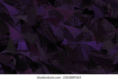 Color rosa claro, textura vectorial verde con formas abstractas.