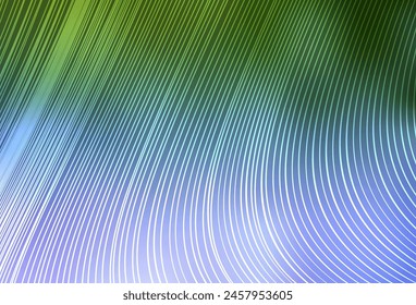 Light Pink, Green vector texture with colored lines. Modern geometrical abstract illustration with Lines. Template for your beautiful backgrounds.