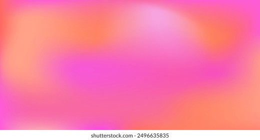 light pink holographic mesh wavy texture background abstract orange gradation