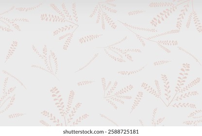 Light pink leaves background wallpaper design