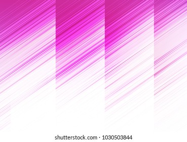 Light Pink Overlap dimension Abstract background,agility and speed Line concept,design for texture and Wallpaper,with space for text input,Vector,Illustration.