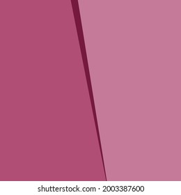 fondo abstracto rosa claro pastel. papel color pastel geométrico mínimo con ilustración de vector de sombra