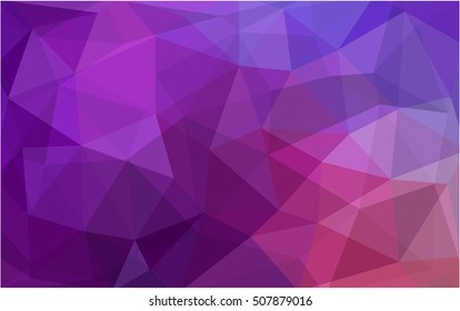Light pink polygon abstract template. A sample with polygonal shapes. The elegant pattern can be used as part of a brand book.