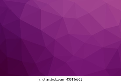 Light pink polygonal illustration, which consist of triangles. Triangular design for your business. Geometric background in Origami style with gradient.