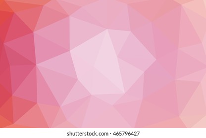 Light pink polygonal illustration, which consist of triangles. Triangular design for your business. Geometric background in Origami style with gradient. Light pink polygonal illustration, which consist of triangles. Triangular design for your business. Geometric background in Origami style with gradient.