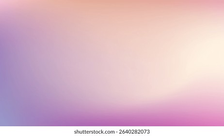 Light pink purple gradient iridescent background. Rainbow colored pearlescent bg. Unicorn modern hologram neon wallpaper. Chrome cosmic print. Vector illustration, EPS 10.