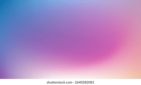 Light pink purple gradient iridescent background. Rainbow colored pearlescent bg. Unicorn modern hologram neon wallpaper. Chrome cosmic print. Vector illustration, EPS 10.