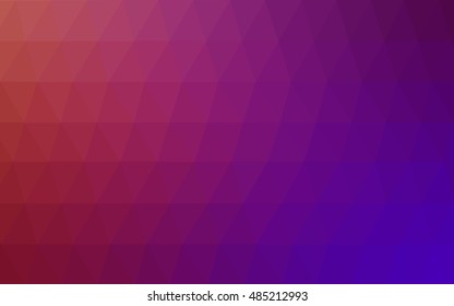 Light pink, red blurry triangle pattern. Glitter abstract illustration with an elegant design. The textured pattern can be used for background.