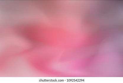 Light Pink, Red vector abstract blurred cover. A completely new color illustration in a vague style. The elegant pattern can be used as part of a brand book.