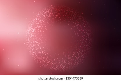 Light Pink, Red vector abstract bright texture. Shining colored illustration in smart style. Background for a cell phone.