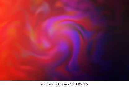 Light Pink, Red vector abstract bright texture. Creative illustration in halftone style with gradient. New way of your design.