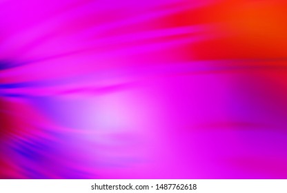 Light Pink, Red vector abstract bright texture. Glitter abstract illustration with gradient design. New style for your business design.