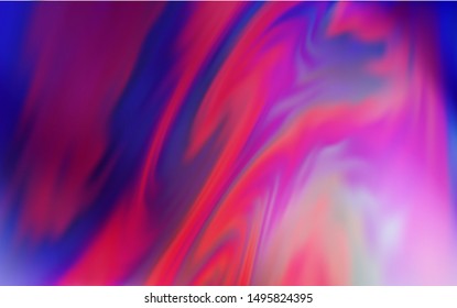 Light Pink, Red vector abstract bright template. Shining colored illustration in smart style. Blurred design for your web site.