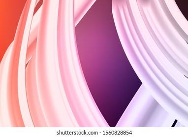 Light Pink, Red vector abstract blurred background. Colorful abstract illustration with gradient. New style for your business design.