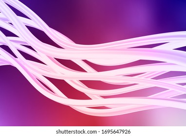 Light Pink, Red vector abstract layout. Colorful illustration in abstract style with gradient. Completely new design for your business.