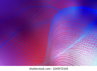 Light Pink, Red vector abstract bright template. Glitter abstract illustration with gradient design. New way of your design.