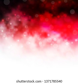 Light Pink, Red vector backdrop with circles. Illustration with set of shining colorful abstract spheres. Design for posters, banners.