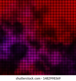 Light Pink, Red vector backdrop with rectangles. Illustration with a set of gradient rectangles. Pattern for websites, landing pages.