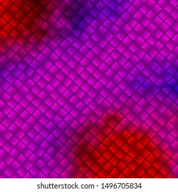 Light Pink, Red vector backdrop with rectangles. Rectangles with colorful gradient on abstract background. Pattern for websites, landing pages.